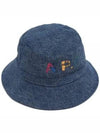 Bob Mark Logo Bucket Hat Blue - A.P.C. - BALAAN 2