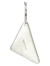 Women's Triangle Logo Earrings Green - PRADA - BALAAN 6