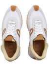 Flow Runner Nylon Suede Low Top Sneakers White - LOEWE - BALAAN 7