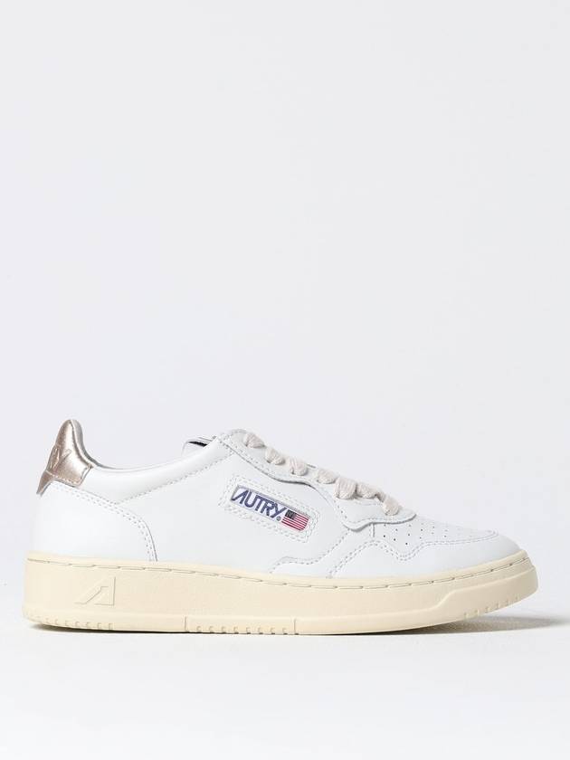 Medalist Goatskin Low Top Sneakers Gold White - AUTRY - BALAAN 2