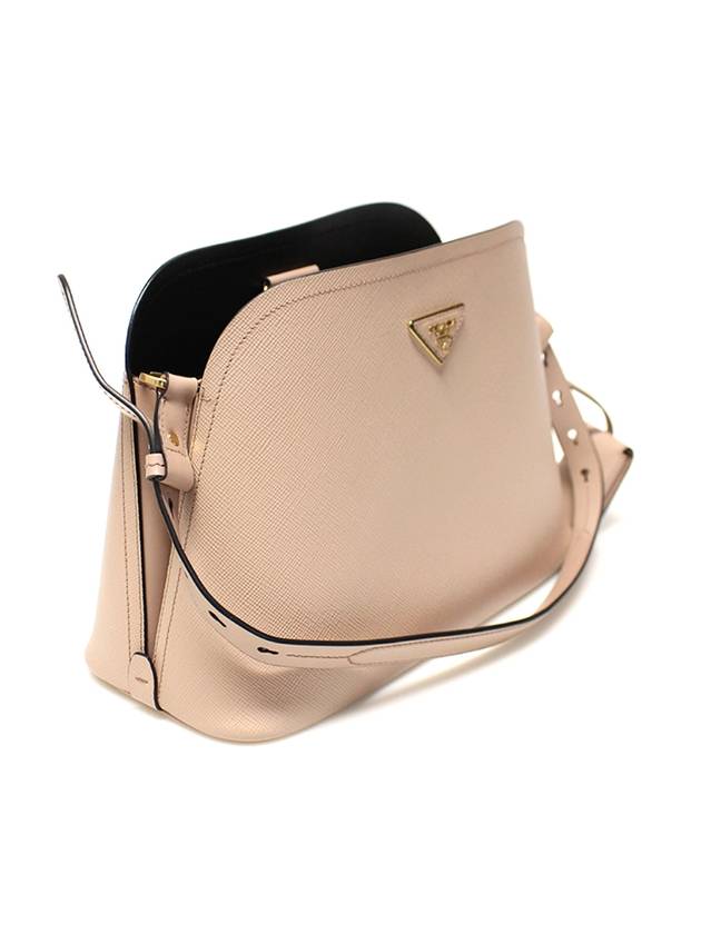 Women s Prada 1BA251 CIPRIA Saffiano Leather Gold Plated Triangle Matinee Medium Shoulder Bag gt Gangbuk used luxury goods - PRADA - BALAAN 5