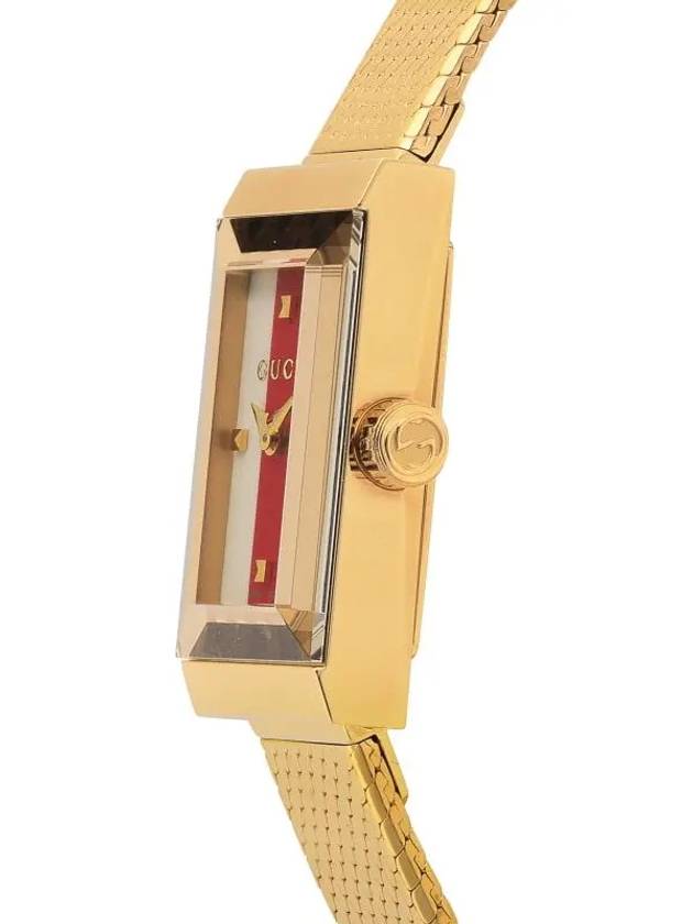 G Frame Mesh Watch Gold - GUCCI - BALAAN 4