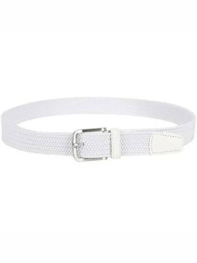 Men's Bernhard Elastic Belt White - J.LINDEBERG - BALAAN 2