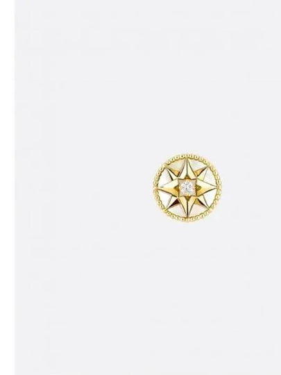 Rose des Vents Diamond Medium Single Earring Gold - DIOR - BALAAN 2