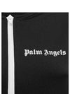 Women's logo printing half zip-up sleeveless track dress black PWDB094C99FAB00 1001 - PALM ANGELS - BALAAN 3