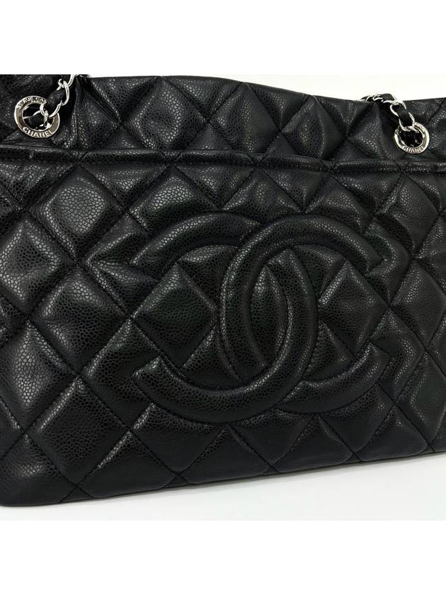 Caviar Timeless Shoulder Bag Black - CHANEL - BALAAN 5