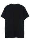 Play Red Heart Waffen Short Sleeve T-Shirt Black P1 T108 1 - COMME DES GARCONS PLAY - BALAAN 3