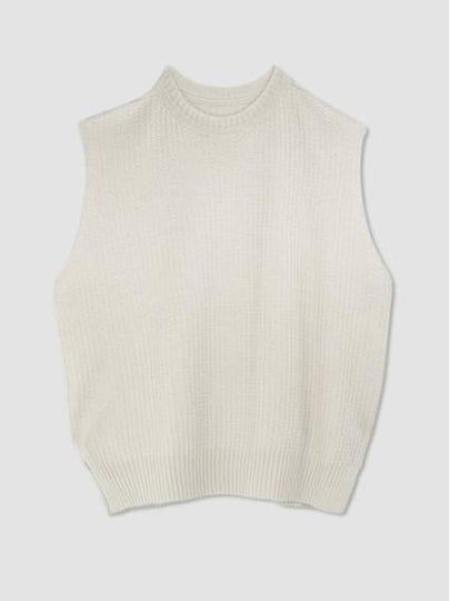 Common Knit Sleeveless White - ISSEY MIYAKE - BALAAN 2