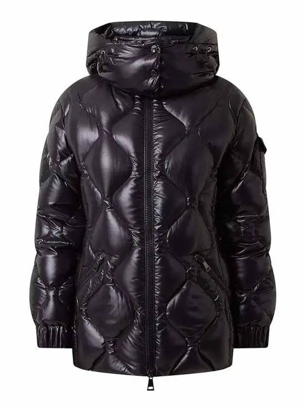 Women's Fioget Short Down Padded Jacket Black - MONCLER - BALAAN 3