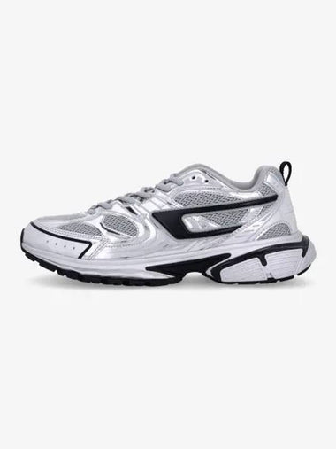 S Serendipity Pro X1 Sneakers Silver Black Y03373P6917HA422 - DIESEL - BALAAN 1