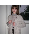 1More Duffel Button Wool Cardigan Ivory - LETTER FROM MOON - BALAAN 8