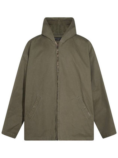 Balenciaga zip up hooded jacket - BALENCIAGA - BALAAN 1