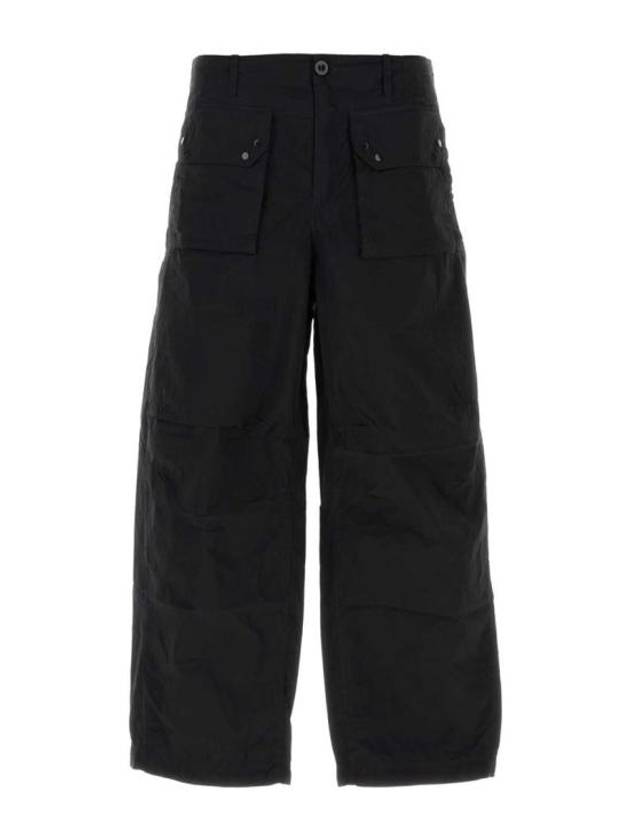 Nylon Cargo Straight Pants Black - TEN C - BALAAN 2