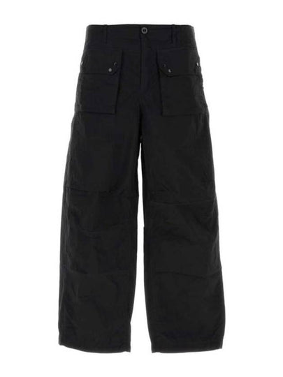 Nylon Cargo Straight Pants Black - TEN C - BALAAN 2