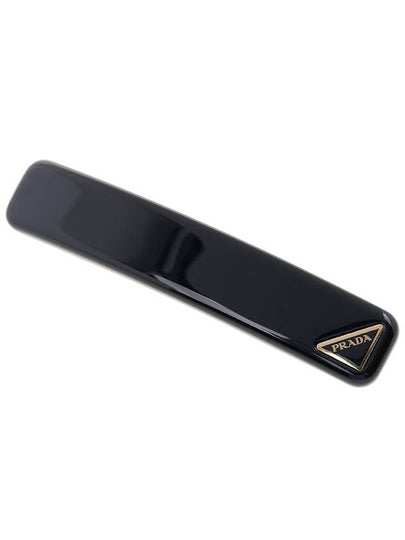 Plexiglas Hair Clip Black - PRADA - BALAAN 2