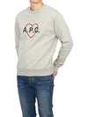 Leon Sweatshirt Grey - A.P.C. - BALAAN 8