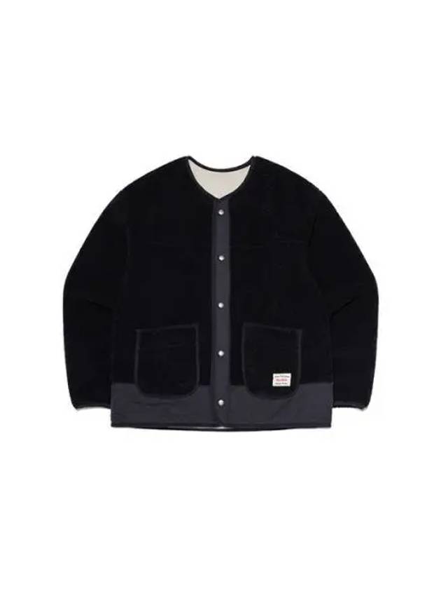 KODAK Apparel Brownie Reversible Fleece Jacket BLACK - KODO - BALAAN 1