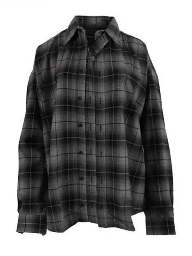 Y PROJECT Deconstructed Check Pattern Shirt - Y/PROJECT - BALAAN 1