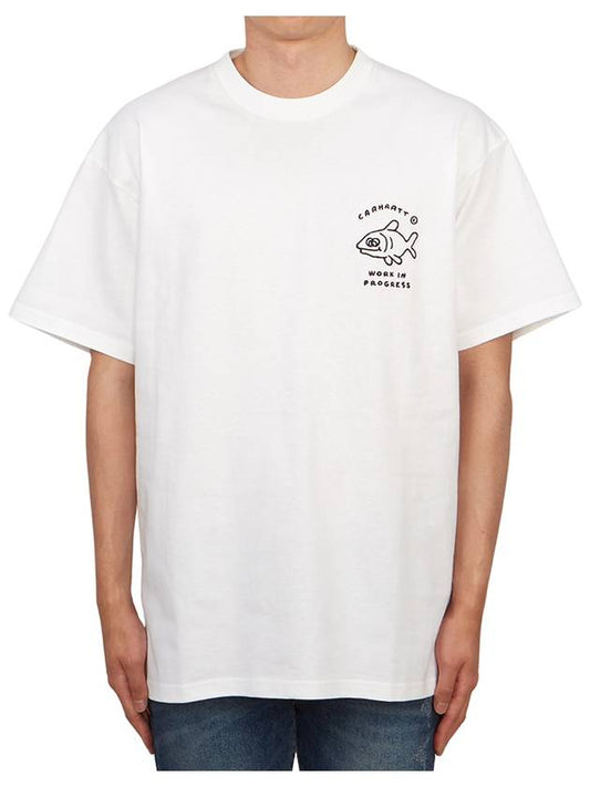 JF White Icons T shirt I03327100AXX - CARHARTT WIP - BALAAN 2