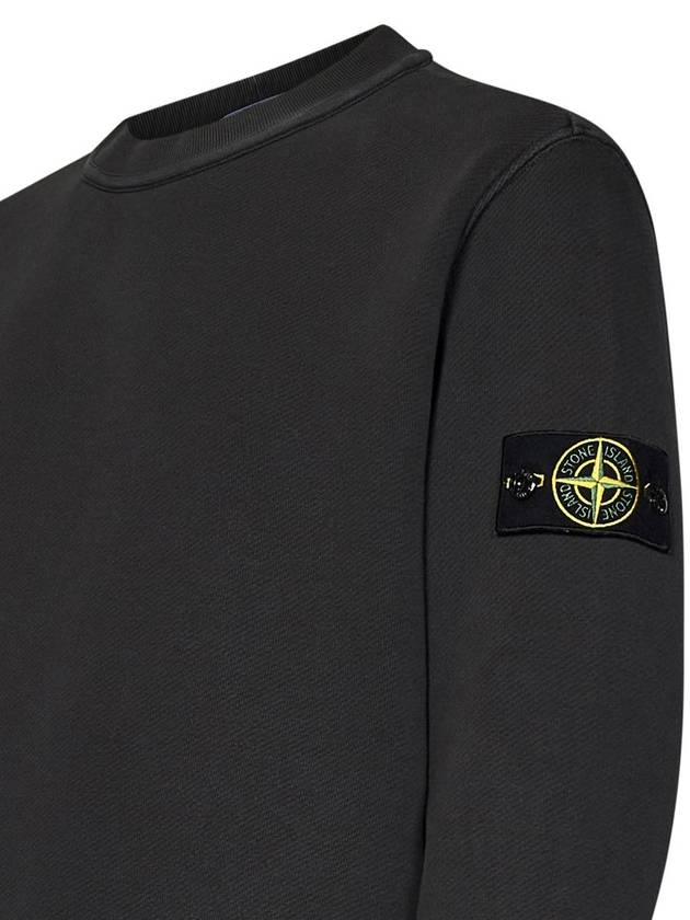 Compass Badge Sweatshirt Grey - STONE ISLAND - BALAAN 4