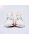 Depart Sneakers Knit Calfskin Blanc - HERMES - BALAAN 3