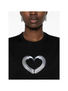 Heart graphic printing cotton short sleeve t shirt JMT013 0511 - JUNYA WATANABE - BALAAN 5