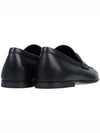 Men's Small Logo Leather Penny Loafer Black - TOD'S - BALAAN 6