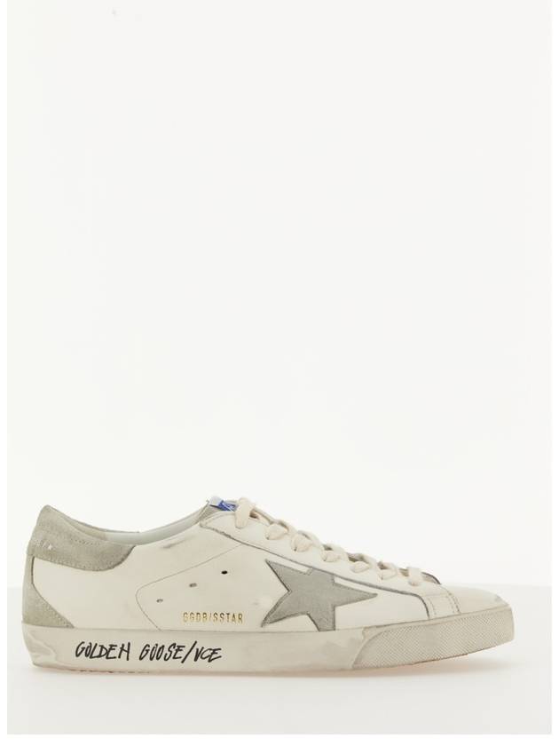 Super Star Suede Leather Low Top Sneaker White - GOLDEN GOOSE - BALAAN 14