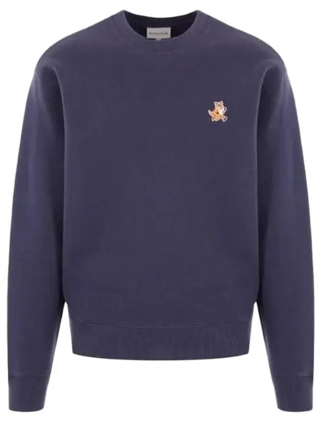 Fox Cotton Sweatshirt Navy - MAISON KITSUNE - BALAAN 2