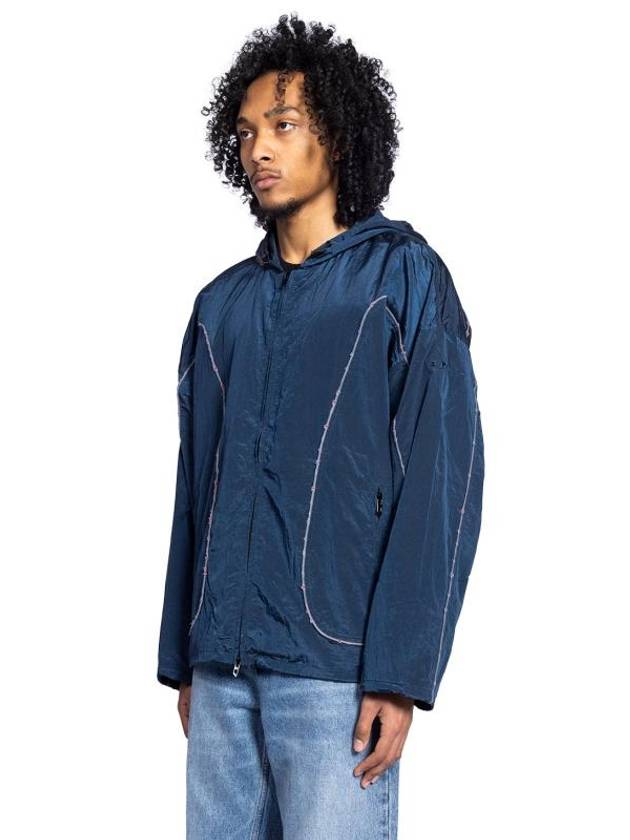 J Antheit Windbreaker Dark Blue - DIESEL - BALAAN 3