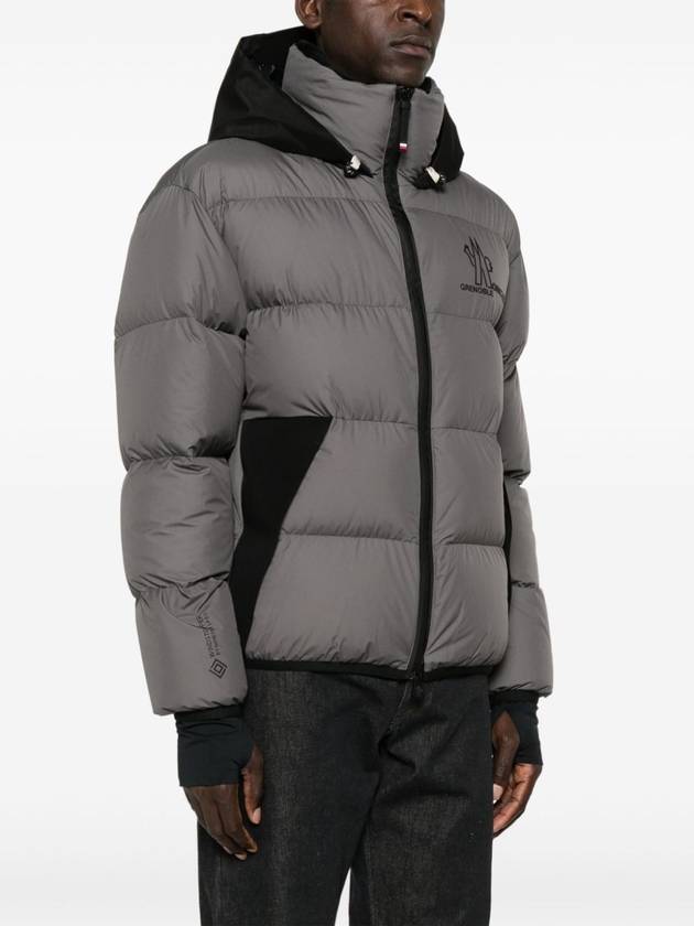 Grenoble Marcasin padded jacket gray - MONCLER - BALAAN 4