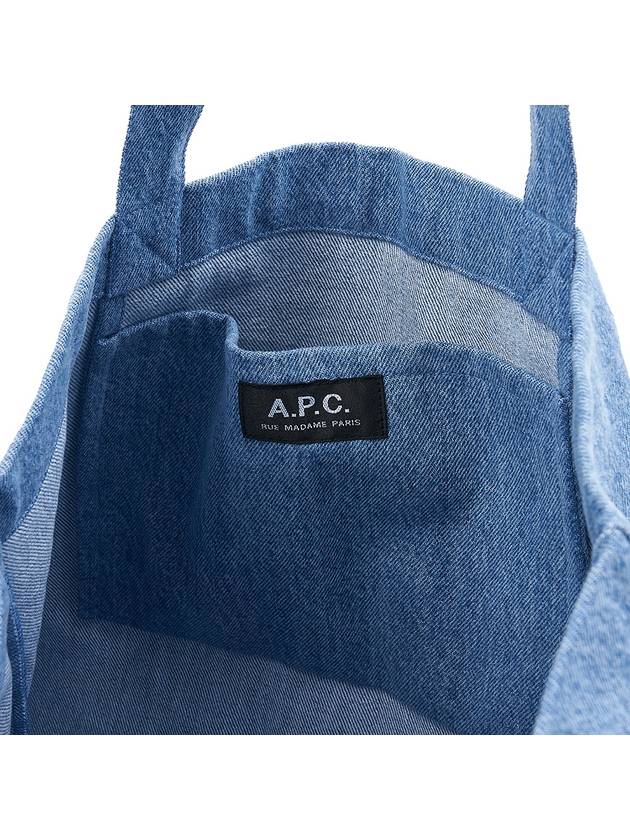 Diane Denim Tote Bag Blue - A.P.C. - BALAAN 10