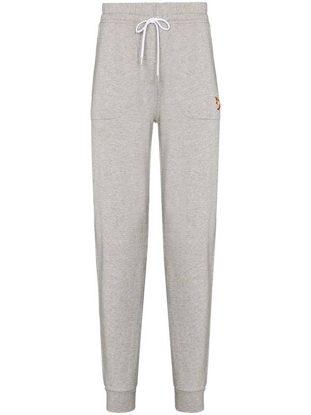 Chillax Fox Patch Classic Track Pants Grey - MAISON KITSUNE - BALAAN 2