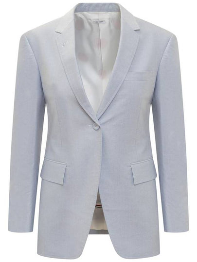 23 ss OXFORF FABRIC BLAZER WITH SILK LINING FBC862A02188480 B0650289353 - THOM BROWNE - BALAAN 2