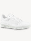 Men's LV Trainer Low Top Sneakers White - LOUIS VUITTON - BALAAN 2