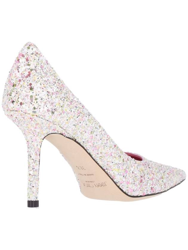 Love 85 Frosted Glitter Pumps Heel Candy Pink - JIMMY CHOO - BALAAN 5