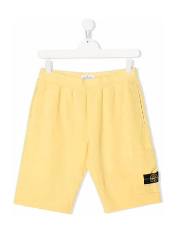 Kids Wappen Patch Training Short Pants 761661840 V0030 - STONE ISLAND - BALAAN 1