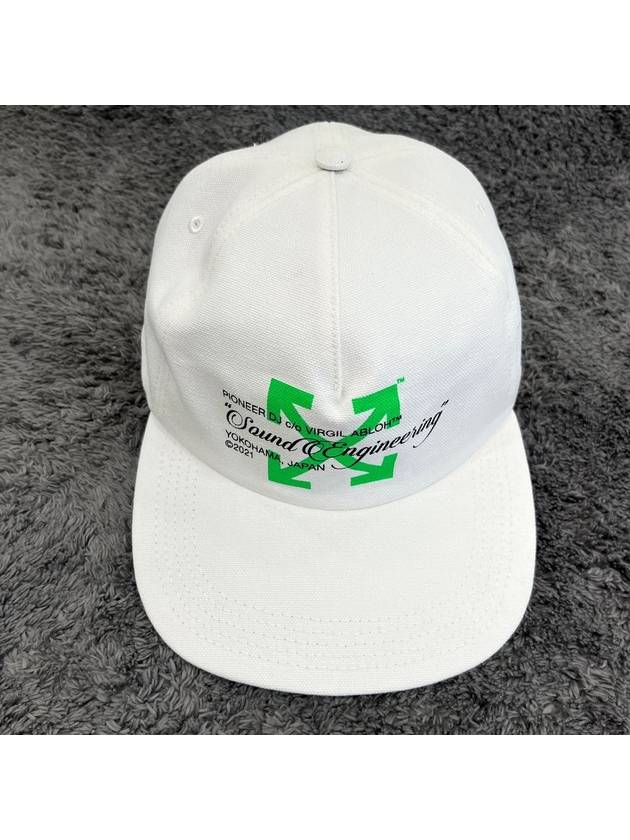 arrow base ball cap white - OFF WHITE - BALAAN.