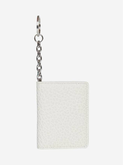 4 Stitch Keyring Card Wallet Grey - MAISON MARGIELA - BALAAN 2