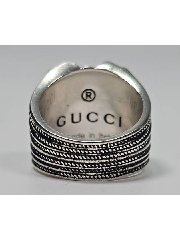 Interlocking G Heart Ring - GUCCI - BALAAN 4