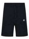 Jersey Bermuda Shorts Black - MONCLER - BALAAN 2