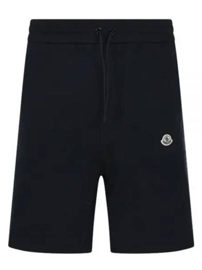 Jersey Bermuda Shorts Black - MONCLER - BALAAN 2