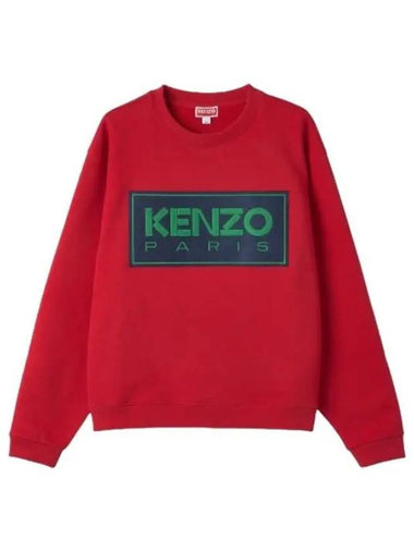 Paris Sweatshirt Medium Red - KENZO - BALAAN 1