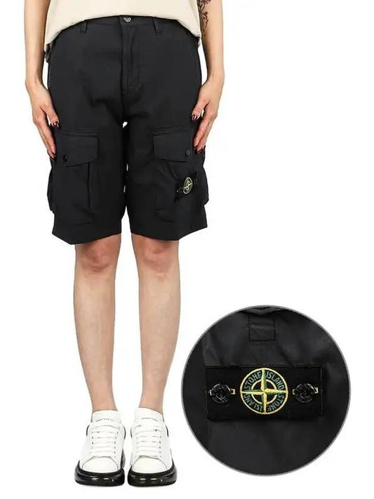 Kids Junior Shorts Bermuda 7816L0301 V1020 NAVYBLUE - STONE ISLAND - BALAAN 2