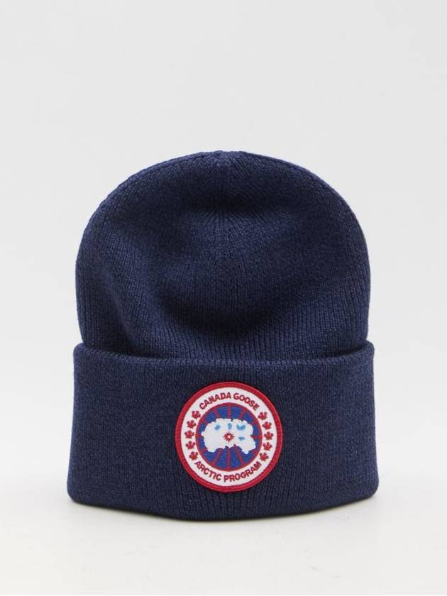 Arctic Disc Torque Wool Beanie Navy - CANADA GOOSE - BALAAN 2