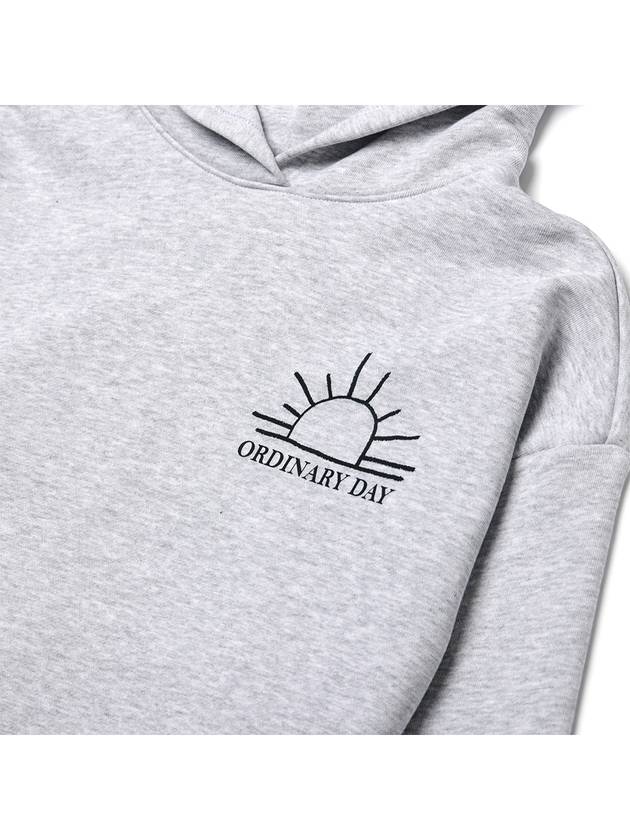 Ordinary Day Hoodies MELANGE GRAY - LE SOLEIL MATINEE - BALAAN 4