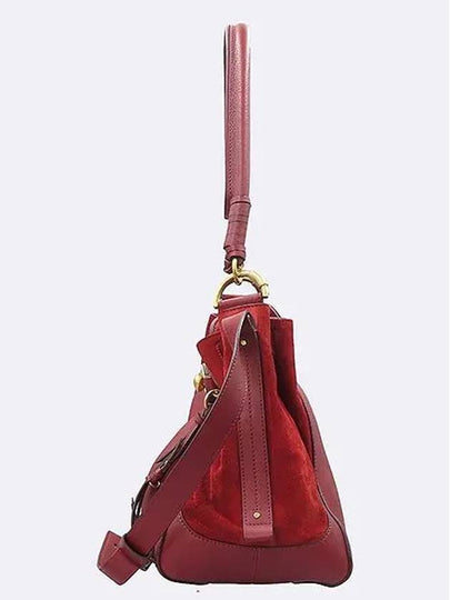 Red color Owen bucket tote bag shoulder strap 2WAY - CHLOE - BALAAN 2