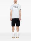 VPC Logo Organic Cotton Short Sleeve T-Shirt White - A.P.C. - BALAAN 3