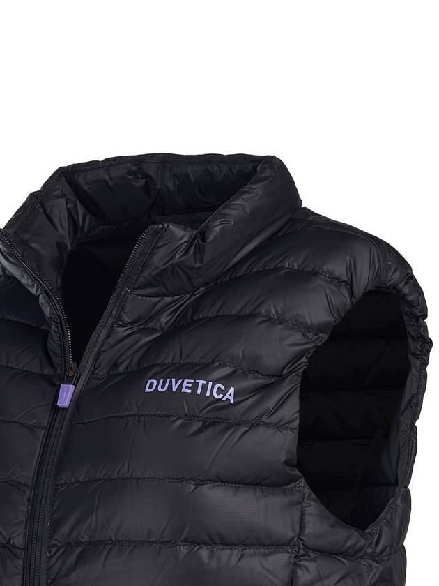 Neass Logo Padded Vest Black - DUVETICA - BALAAN 6