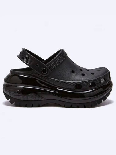 Mega Crush Clog Sandals Black - CROCS - BALAAN 2